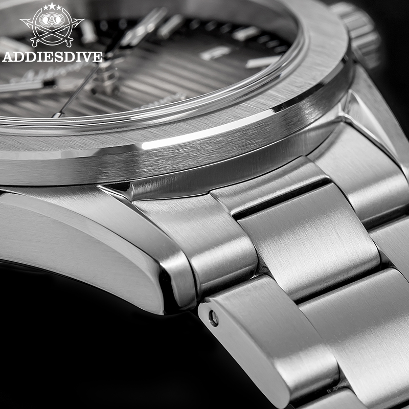 Luxury Watch Second Hand - ADDIESKIN K014 ブラック メンズ 自動巻き腕時計 シェルカメオ文字盤