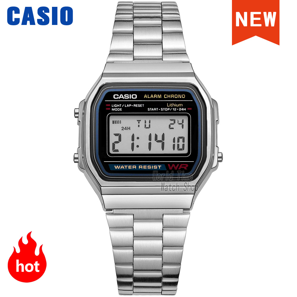 Luxury Watch Casio - カシオ腕時計 シルバーウォッチ メンズセット ブランド 高級 LED