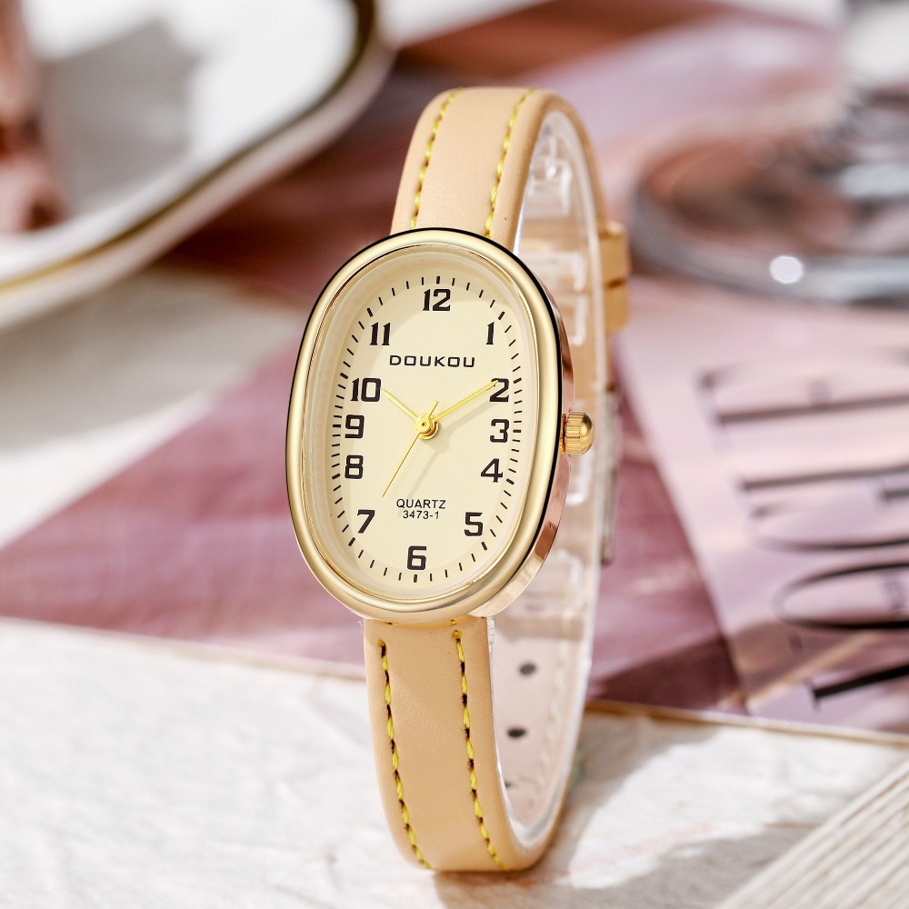 高級オーバルダイヤル女性腕時計ファッションレディースギフトド - Luxury Watch Lady のレビューと価格