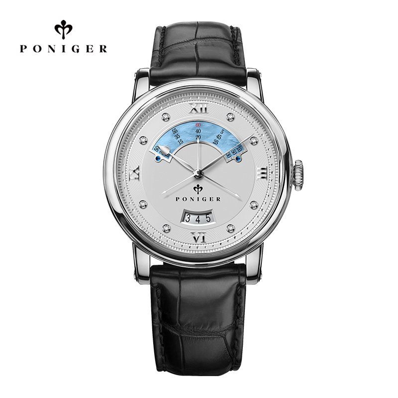 PONIGER 42mm メンズ高級腕時計 男性用 三分割秒 - Luxury Watch Second Hand のレビューと価格