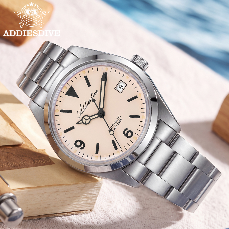 ADDIESDIVE 女性用自動機械式時計 36mm サファ - Luxury Watch Second Hand のレビューと価格