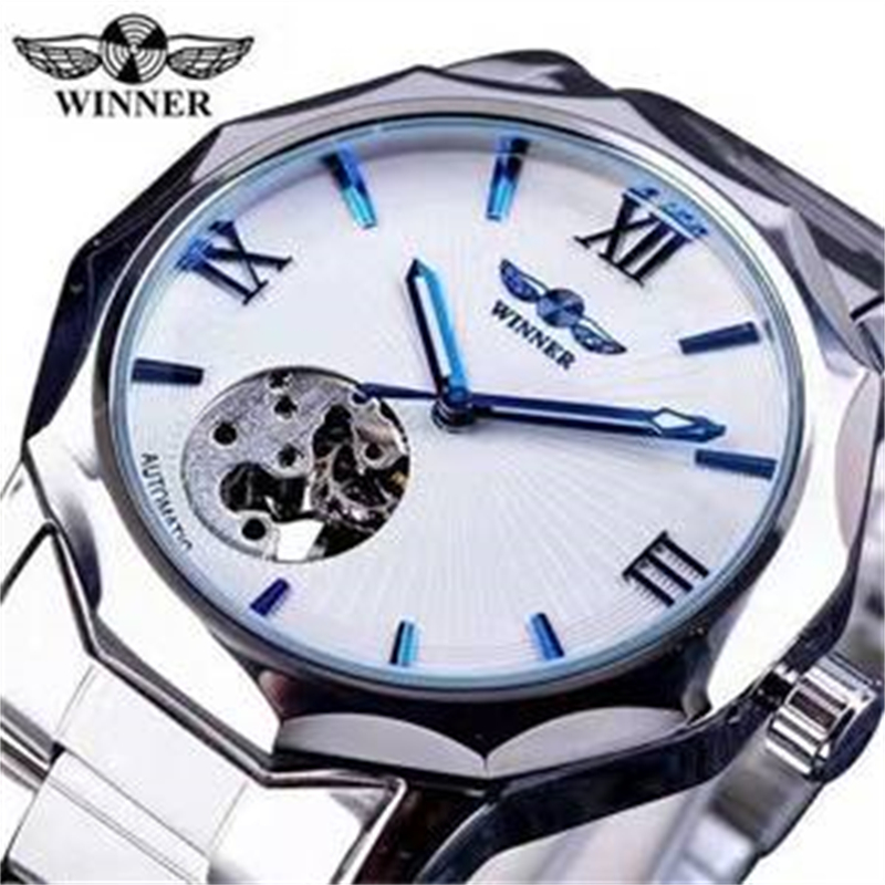 クラシックなデザインの、中空加工を施した自動巻き機械式腕時計 - Luxury Watch Name Brands のレビューと価格