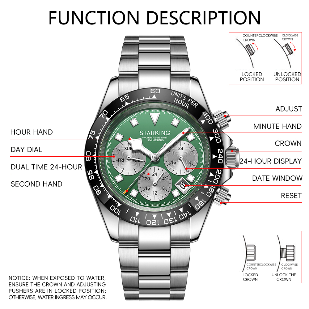 STARKING メンズダイビングクォーツ時計セラミックベゼ - Luxury Watch Longines のレビューと価格
