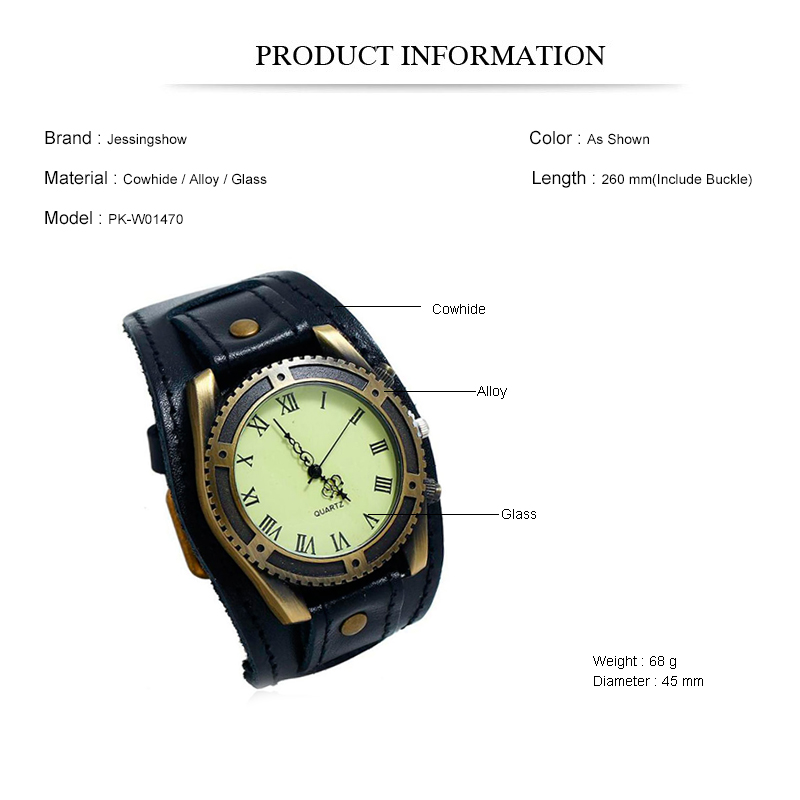 2025 ホット販売ヴィンテージ牛革ブレスレットウォッチ男性 - Luxury Watch Vintage のレビューと価格