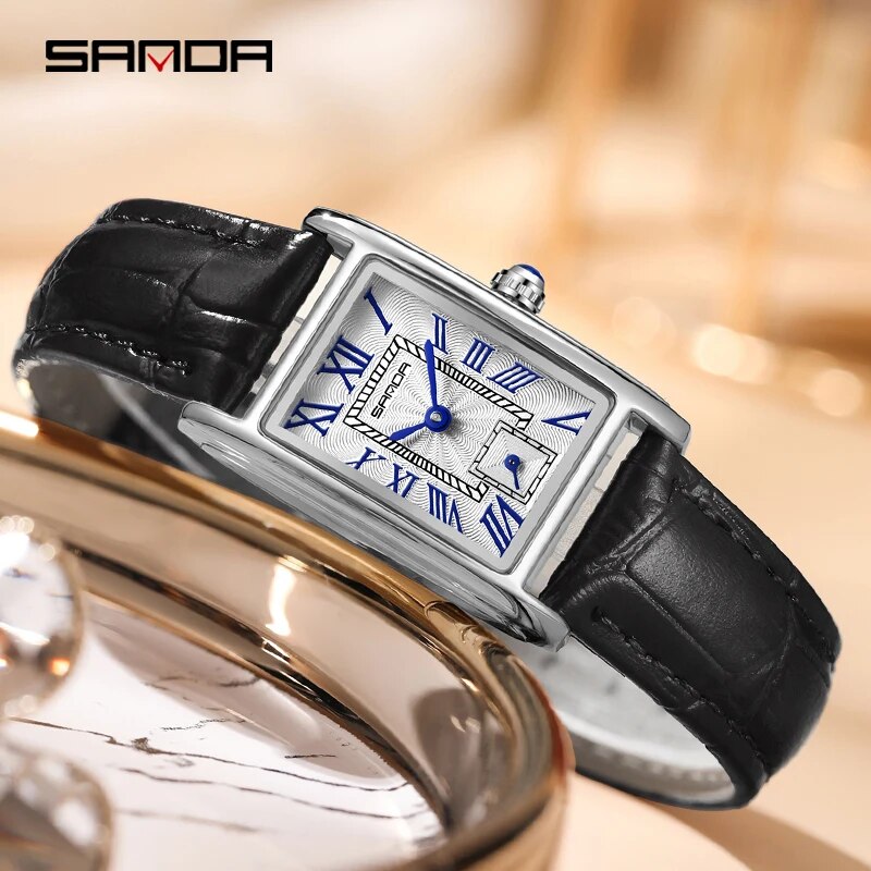 女性用アナログ腕時計,エレガントなデザイン,長方形のダイヤル - Luxury Watch Vintage のレビューと価格