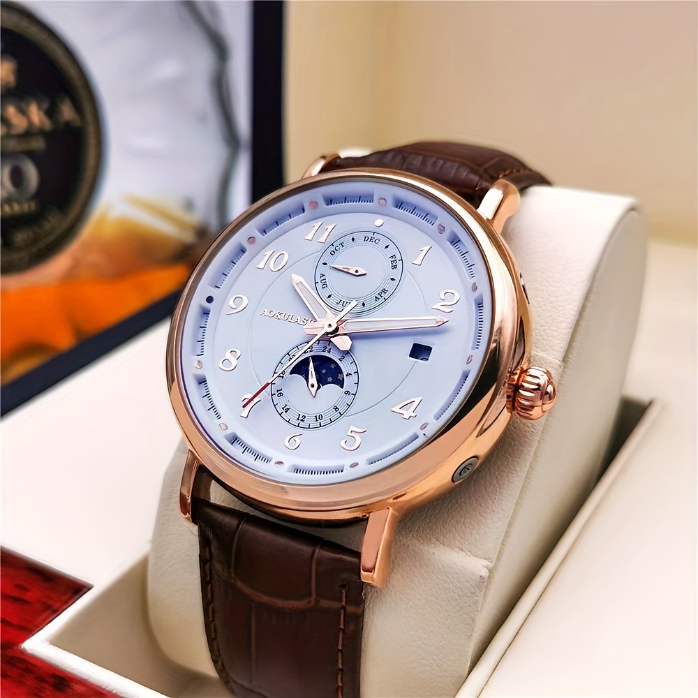 男性用の新しい高級高級腕時計、機械式時計、全自動、中空デザイ - Luxury Watch Name Brands のレビューと価格