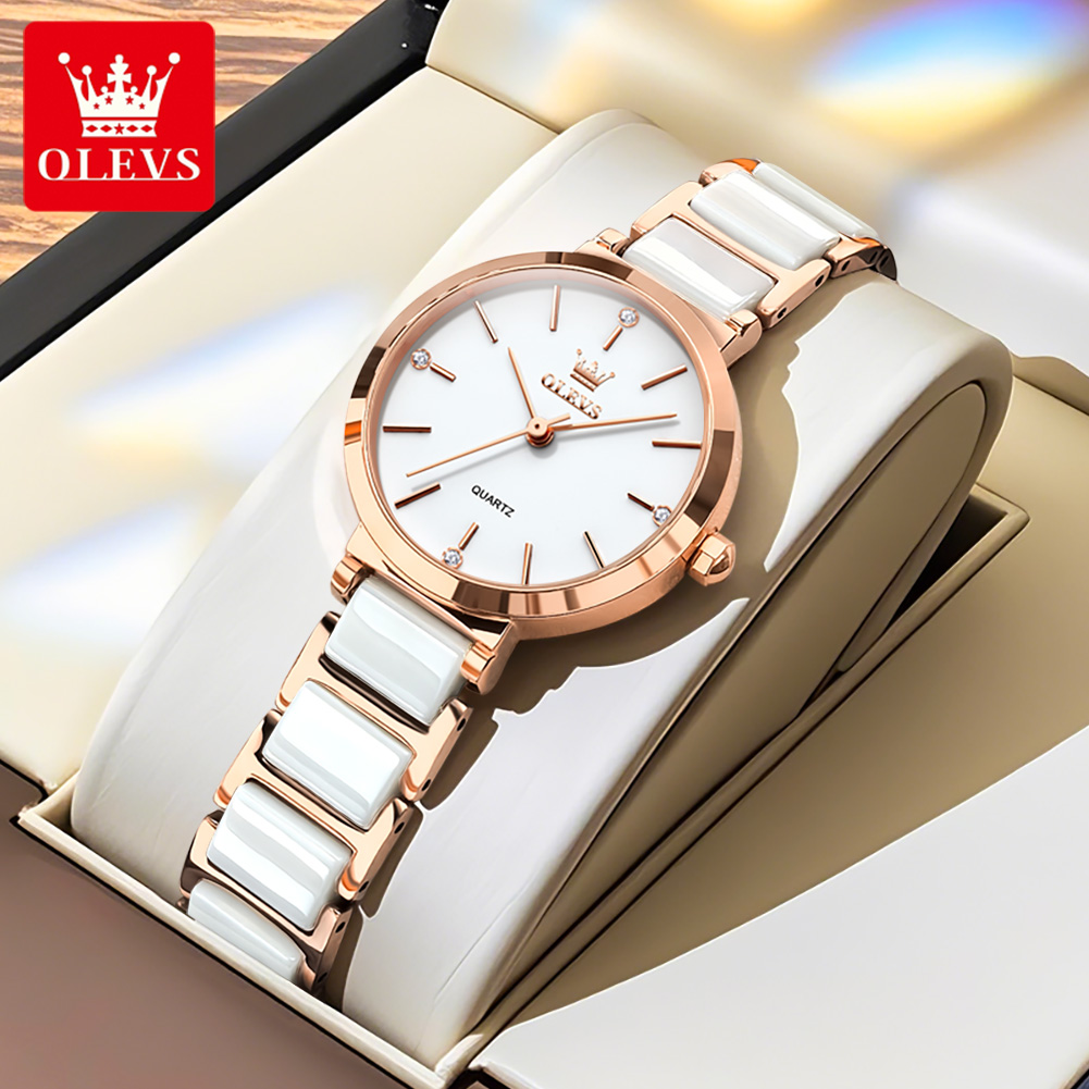 OLEVSレディース腕時計5877高級エレガントクォーツ腕時 - Luxury Watch Lady のレビューと価格