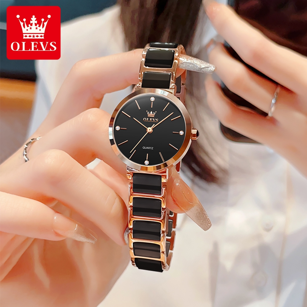 OLEVSレディース腕時計5877高級エレガントクォーツ腕時 - Luxury Watch Lady のレビューと価格