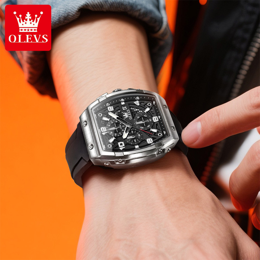 OLEVSメンズ腕時計2976高級ファッショントノー型クォー - Luxury Watch Maker のレビューと価格