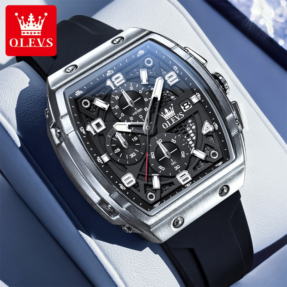 OLEVSメンズ腕時計2976高級ファッショントノー型クォー - Luxury Watch Maker のレビューと価格