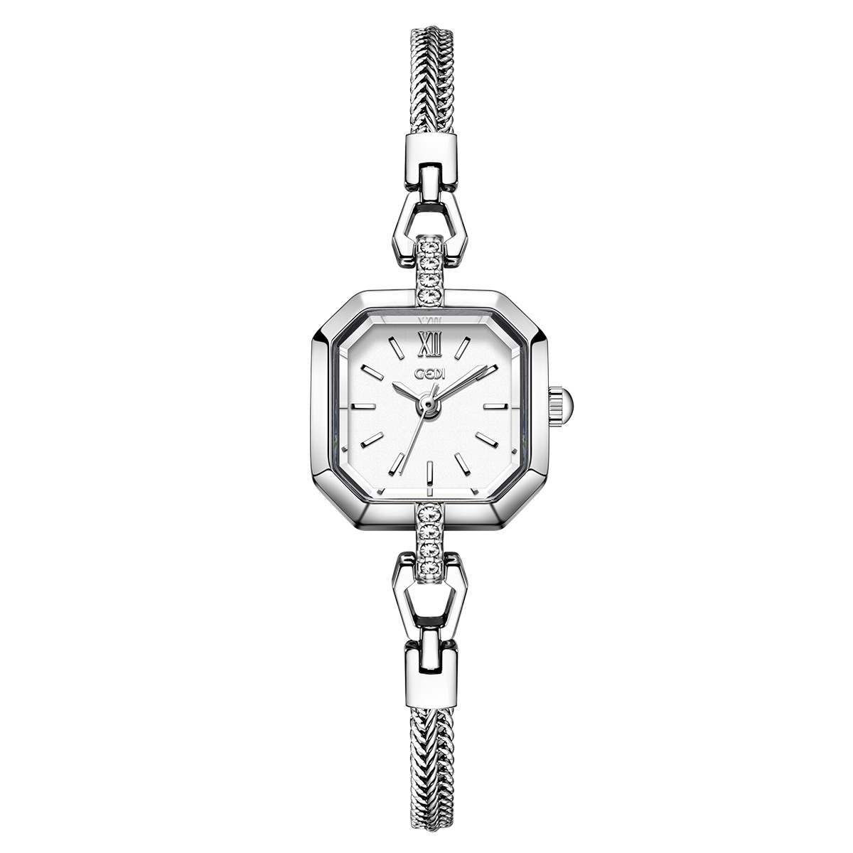 スクエア型のおしゃれで洗練された高級合金クォーツ腕時計、軽や - Luxury Watch Value のレビューと価格