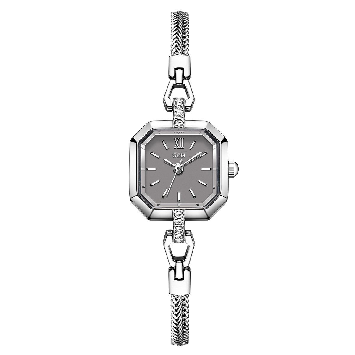 スクエア型のおしゃれで洗練された高級合金クォーツ腕時計、軽や - Luxury Watch Value のレビューと価格