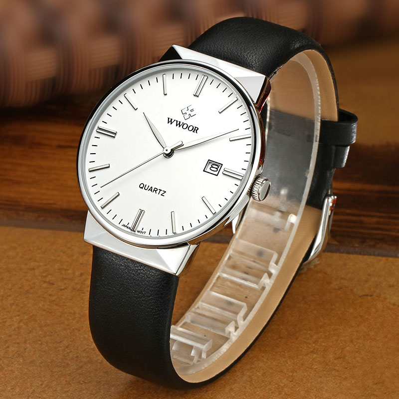 WWOOR 腕時計メンズ高級ブランドクラシックカジュアル本革 - Luxury Watch And Price のレビューと価格