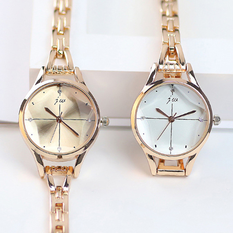 ブレスレット時計女性のためのエレガントなローズゴールドレディ - Luxury Watch Lady のレビューと価格