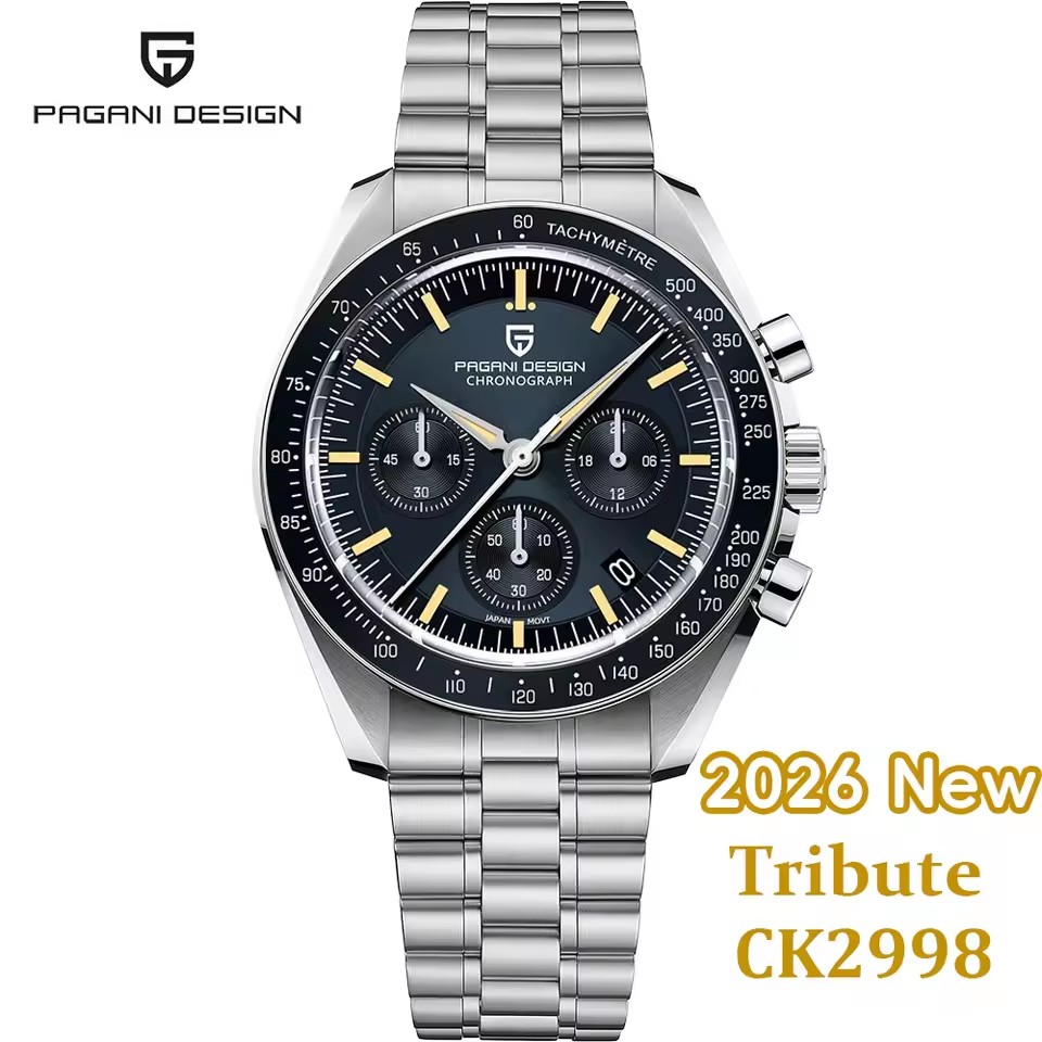 パガーニデザイン 2026 ニュームーン メンズ腕時計 高級 - Luxury Watch Longines のレビューと価格
