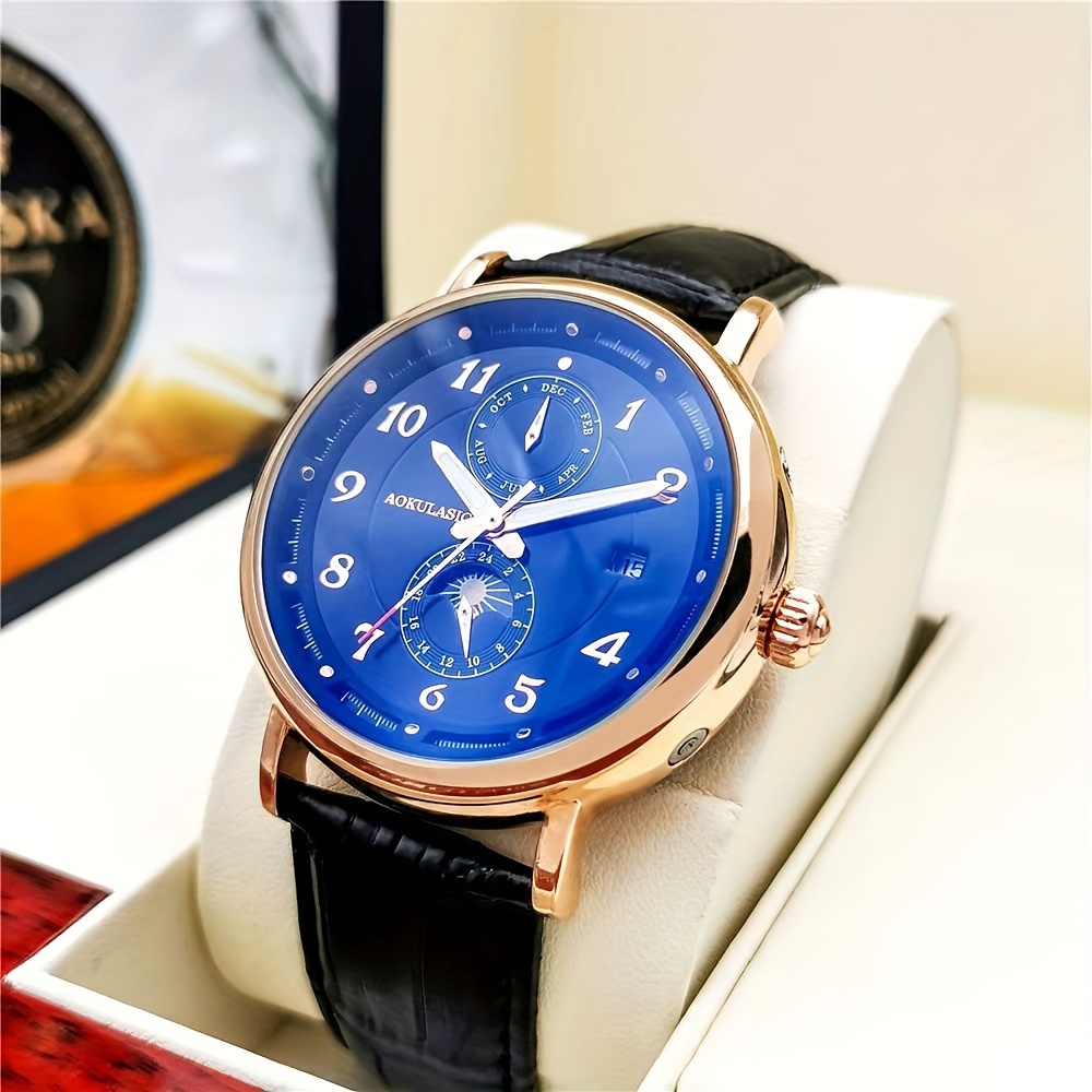 高級メンズ機械式腕時計、全自動スケルトンデザイン、ファッショ - Luxury Watch Name Brands のレビューと価格