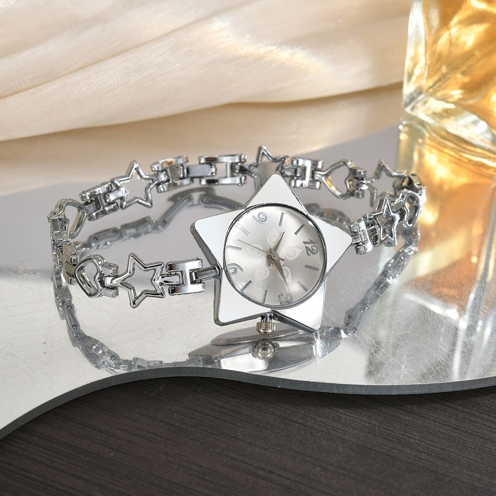 新しい合金女性用腕時計クォーツムーブメント調整可能なスターブ - Luxury Watch Lady のレビューと価格