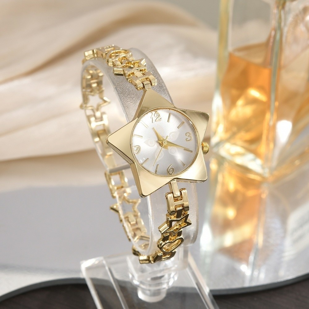 新しい合金女性用腕時計クォーツムーブメント調整可能なスターブ - Luxury Watch Lady のレビューと価格