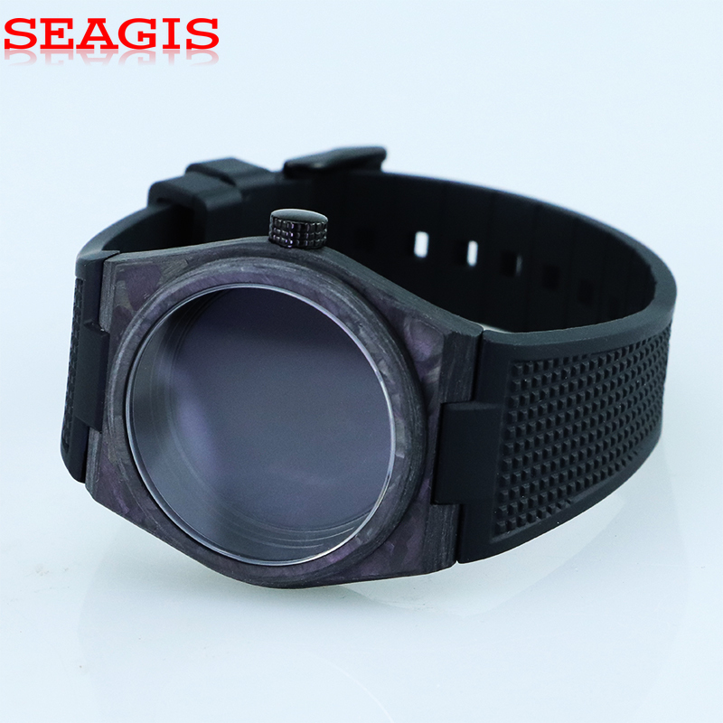 SEAGIS カーボンファイバー製時計ケース 40mm 自動 - Exhibition Caseback のレビューと価格