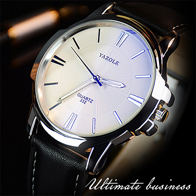 新しい YAZOLE メンズ腕時計トップブランドの高級ブルー - Luxury Watch Maker のレビューと価格