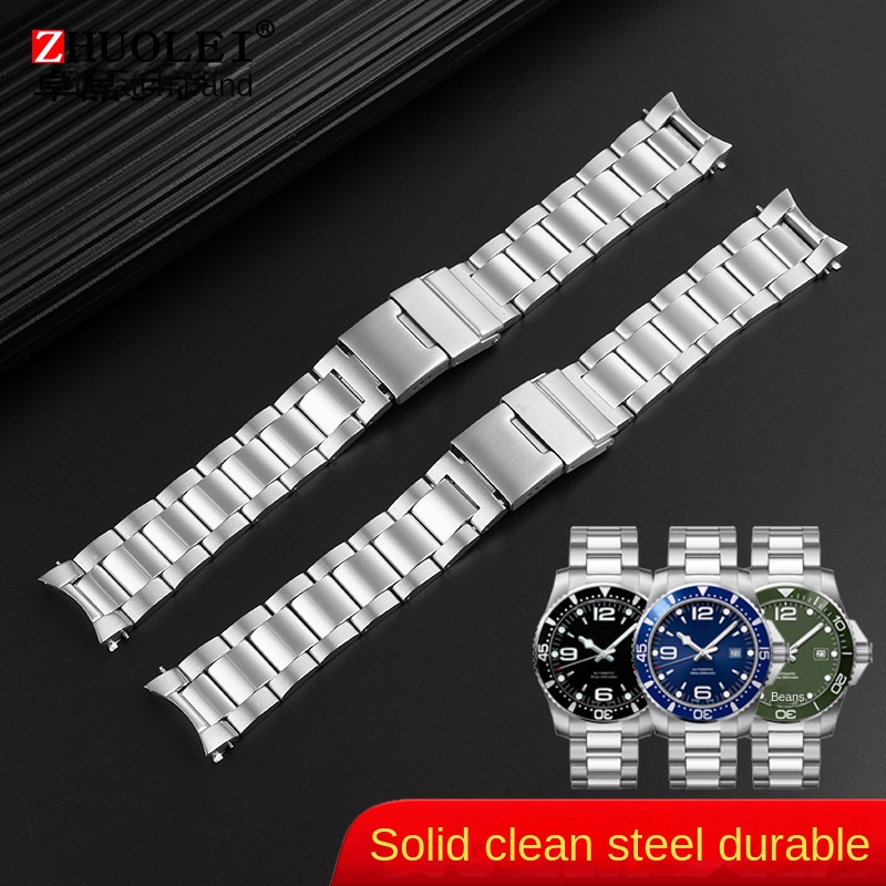 ロンジンの21ミリメートル高品質のステンレス鋼時計バンドスト - Luxury Watch Longines のレビューと価格
