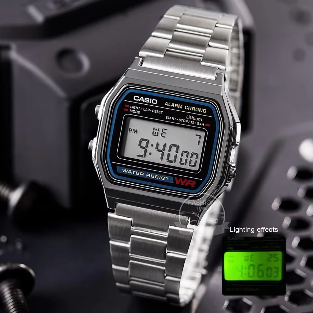 カシオ腕時計シルバーウォッチメンズセットブランド高級 LED - Luxury Watch Casio のレビューと価格